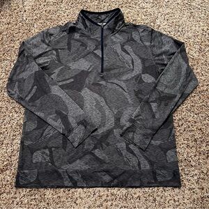 Walter Hagen Men’s Gray Lightweight Quarter Zip Golf Jacket Size L